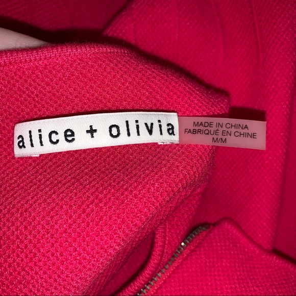 alice + olivia Pink Women’s Dress Size Medium - Picture 15 of 16